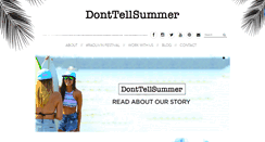 Desktop Screenshot of donttellsummer.com